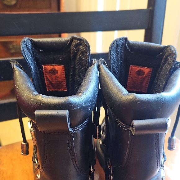 Biker, Heavy, Leather, Winter, Classic, Men, Silver, Casual, Moto, Work, Women - Picture 15 of 17